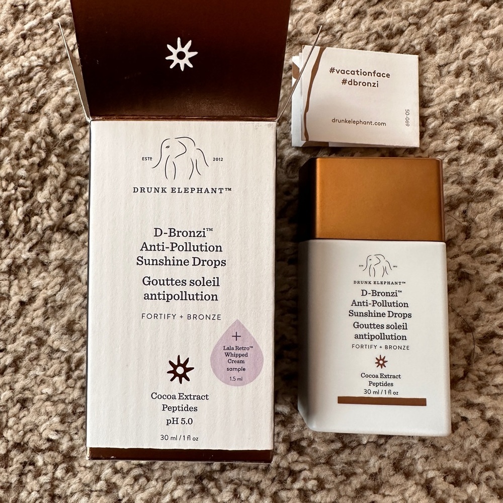 NWT! Drunk Elephant Bronzing Drops